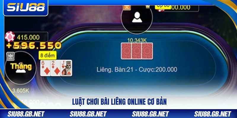 Bài Liêng Online Siu88 – Tỷ Lệ Thắng Cao Vào Bàn Là Có Lợi 3 Những quy tắc cơ bản khi chơi bài Liêng online